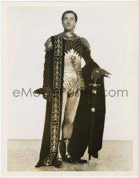 4s192 ROMEO & JULIET deluxe 10x13 still '36 Basil Rathbone as Tybalt by Clarence Sinclair Bull!