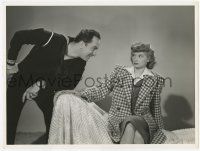 4s238 WITHOUT LOVE deluxe 10x13.25 still '45 comedy duo Lucille Ball & Keenan Wynn by Carpenter!