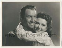 4s239 WYOMING deluxe 10x13 still '40 Ann Rutherford embracing Lee Bowman by Clarence Sinclair Bull!