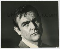 4s241 YOU ONLY LIVE TWICE deluxe 9.25x11.75 still '67 great c/u of Sean Connery as James Bond!