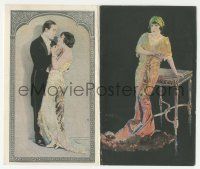 4s302 BEYOND THE ROCKS herald '22 Henry Clive art of Gloria Swanson, 2nd billed Rudolph Valentino!