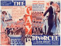 4s375 GAY DIVORCEE herald '34 Fred Astaire & Ginger Rogers, great different art of sexy showgirls!