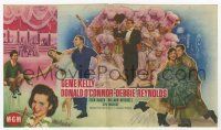 4s734 SINGIN' IN THE RAIN 4pg Spanish herald '53 Gene Kelly, Debbie Reynolds, great different images