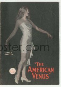 4s295 AMERICAN VENUS herald '26 Louise Brooks shown, Miss America, Esther Ralston & ideal woman!