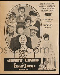 4s354 FAMILY JEWELS herald '65 Jerry Lewis is seven times nuttier in seven different roles!