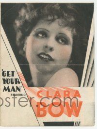 4s378 GET YOUR MAN herald '27 sexy Clara Bow gets Buddy Rogers, directed by Dorothy Arzner!