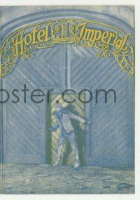 4s393 HOTEL IMPERIAL herald '27 Pola Negri, lavish sets & pictorial magnificence, World War I!