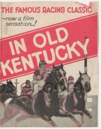 4s399 IN OLD KENTUCKY herald '27 the famous Kentucky Derby horse racing classic!