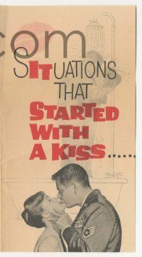 4s402 IT STARTED WITH A KISS herald '59 Glenn Ford & Debbie Reynolds romancing in Spain!