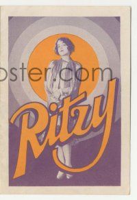 4s470 RITZY herald '27 American heiress Betty Bronson tries to find a rich European husband!