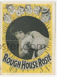 4s475 ROUGH HOUSE ROSIE herald '27 lots of images of sexy Clara Bow, a winner in the boxing ring!