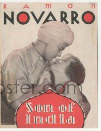 4s495 SON OF INDIA herald '31 how could Marjorie Rambeau resist a lover like Ramon Novarro!