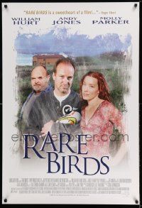 4t053 RARE BIRDS Canadian 1sh '01 William Hurt, Andy Jones, Molly Parker, directed by Gunnarson!