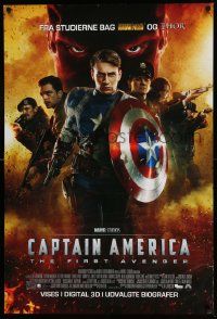 4t040 CAPTAIN AMERICA: THE FIRST AVENGER Danish '11 Chris Evans as the Marvel Comics hero!