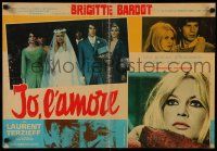 4t360 TWO WEEKS IN SEPTEMBER Italian photobusta '67 A Coeur Joie, sexy Brigitte Bardot in love!