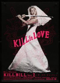 4t761 KILL BILL: VOL. 2 advance Japanese '04 Quentin Tarantino, sexy bride Uma Thurman with katana!