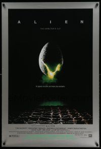4w035 ALIEN style B DS 1sh R03 Ridley Scott outer space sci-fi monster classic, cool egg image!