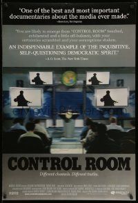 4w188 CONTROL ROOM 1sh '04 documentary on news coverage of the war in the Middle East!