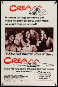 4w200 CREAM 1sh '71 sexy Cream Schwabing-Report, ultra-rare same year U.S. release!