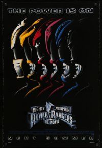 4w612 MIGHTY MORPHIN POWER RANGERS style A advance DS 1sh '95 Bandai, heroes vs. alien monsters!
