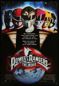4w614 MIGHTY MORPHIN POWER RANGERS style D int'l DS 1sh '95 Bandai, heroes vs. alien monsters!