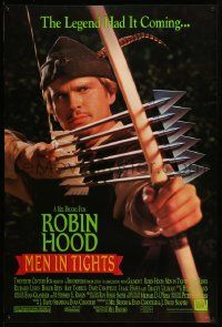 4w755 ROBIN HOOD: MEN IN TIGHTS 1sh '93 Mel Brooks directed, Cary Elwes in the title role!