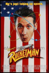 4w762 ROCKETMAN DS 1sh '97 wacky close-up of Harland Williams, he's just taking up space!