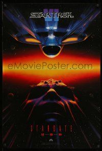 4w851 STAR TREK VI teaser 1sh '91 William Shatner, Leonard Nimoy, Stardate 12-13-91!