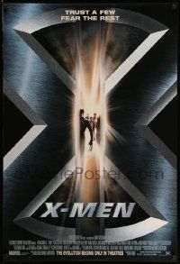 4w985 X-MEN style B int'l DS 1sh '00 Bryan Singer, Marvel Comics super heroes!