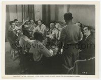 4x034 12 ANGRY MEN 8x10.25 still '57 everyone except Henry Fonda votes guilty, Lumet classic!
