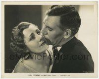 4x062 ANN VICKERS 8x10.25 still '33 romantic close up of pretty Irene Dunne & Walter Huston!