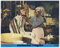 4x005 BEGUILED 8x10 mini LC #7 '71 c/u of Mae Mercer tending to Clint Eastwood's wounds!