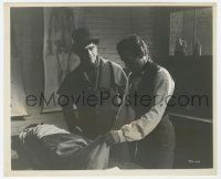 4x121 BODY SNATCHER 8.25x10 still '45 Boris Karloff in top hat showing corpse to man by Sigurdson!