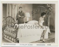 4x161 CAT ON A HOT TIN ROOF 8x10.25 still '58 Paul Newman & Liz Taylor on opposite sides of bed!