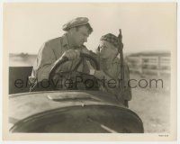 4x163 CHAMP 8x10.25 still '31 boxer Wallace Beery in car stares at young Jackie Cooper!