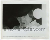 4x188 CLOCKWORK ORANGE deluxe 8x10 still '72 Kubrick, best c/u of Malcolm McDowell holding milk!