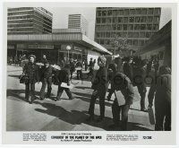 4x192 CONQUEST OF THE PLANET OF THE APES 8.25x10 still '72 great image of apes & humans in city!
