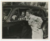 4x201 COURTSHIP OF ANDY HARDY candid 8.25x10 still '42 Mickey Rooney joking with Lou Costello!
