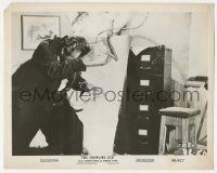 4x202 CRAWLING EYE 8x10.25 still '58 great image of monster attacking man through the wall!