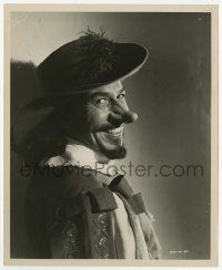 4x209 CYRANO DE BERGERAC 8.25x10 still '51 great smiling portrait of Jose Ferrer with giant nose!