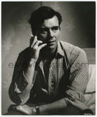 4x216 DARLING English 7.75x9.25 still '65 close up of Dirk Bogarde as the writer & TV interviewer!