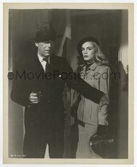 4x223 DEAD RECKONING 8.25x10 still '47 Humphrey Bogart w/gun makes Lizabeth Scott wait behind him