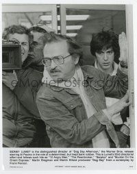 4x261 DOG DAY AFTERNOON candid 7.5x9.5 still '75 Al Pacino behind director Sidney Lumet on the set!