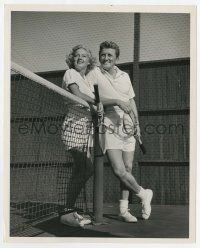4x304 EVELYN KEYES/KIRK DOUGLAS deluxe 8x10 still '49 the two stars playing tennis by Bert Parry!