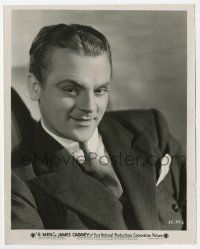 4x373 G-MEN candid 8x10 still '35 great head & shoulders portrait of James Cagney in suit & tie!