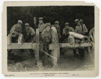 4x352 GENERAL 8x10.25 still '27 wonderful image of Buster Keaton w/ sword in famous cannon scene!