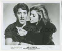 4x388 GRADUATE 8.25x10 still '68 Anne Bancroft c/u putting her hand down Dustin Hoffman's shirt!