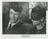 4x429 HOW TO STEAL A MILLION 8x10 still '66 Audrey Hepburn wearing wacky lace mask, Peter O'Toole!