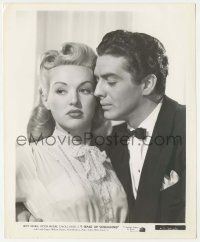 4x436 I WAKE UP SCREAMING 8.25x10 still '41 best c/u of Victor Mature in tux & sexy Betty Grable!