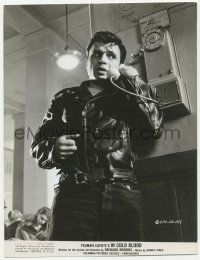 4x443 IN COLD BLOOD 8x10 still '68 close up of intense Robert Blake talking on pay phone!